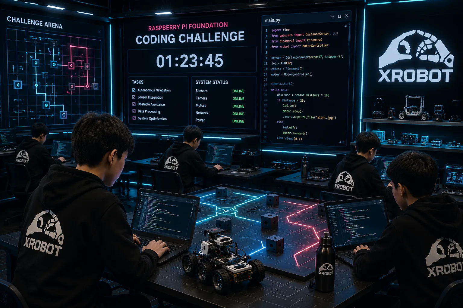 Raspberry Pi Foundation Coding Challenge