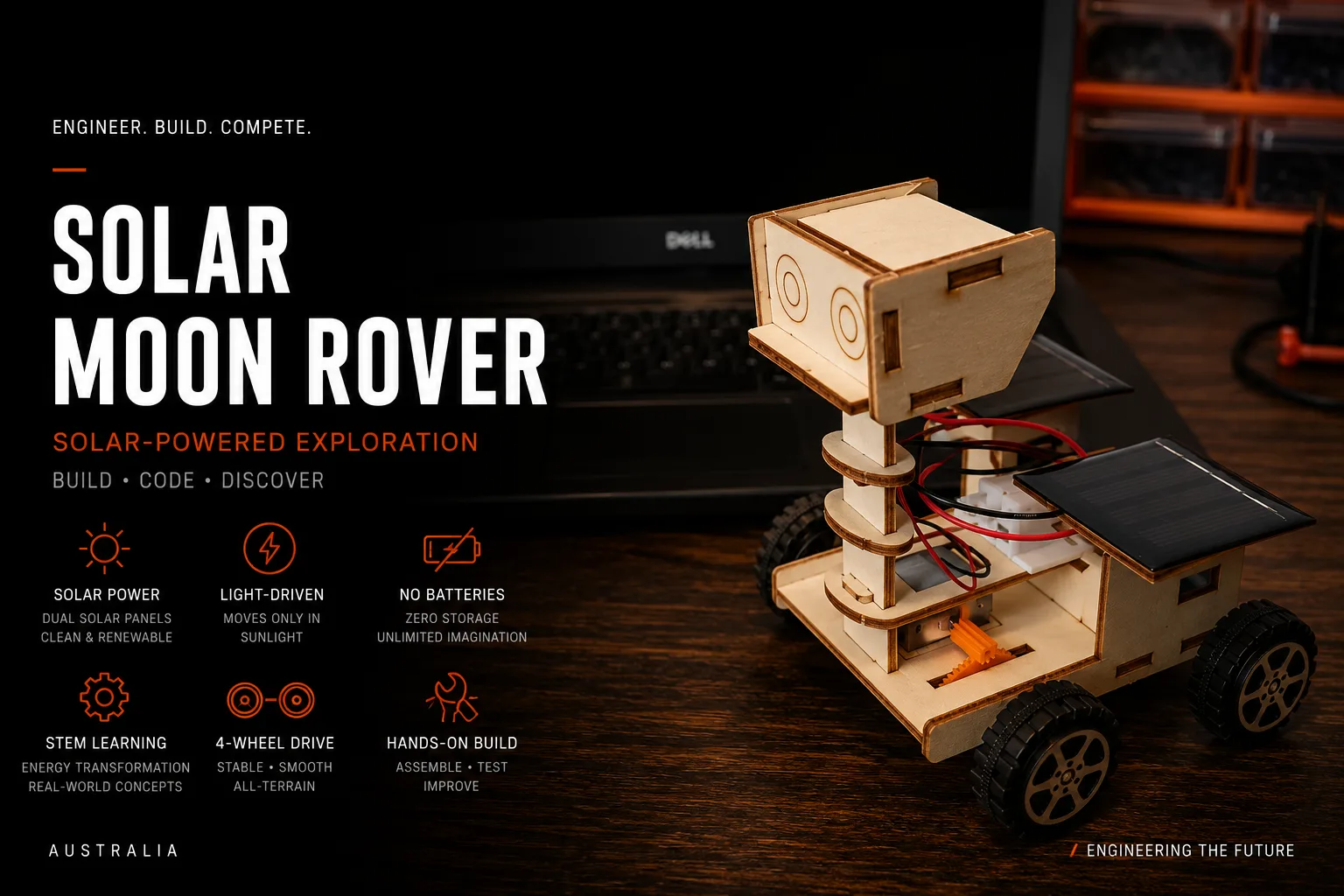 SOLAR MOON ROVER