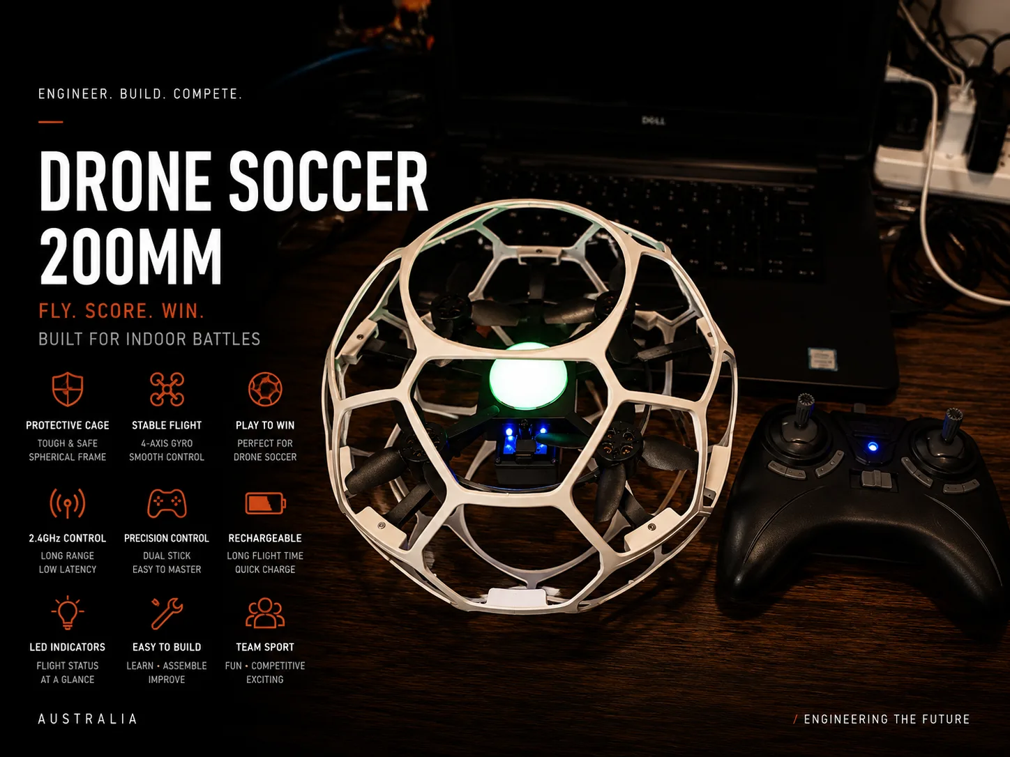 DRONE SOCCER 200MM